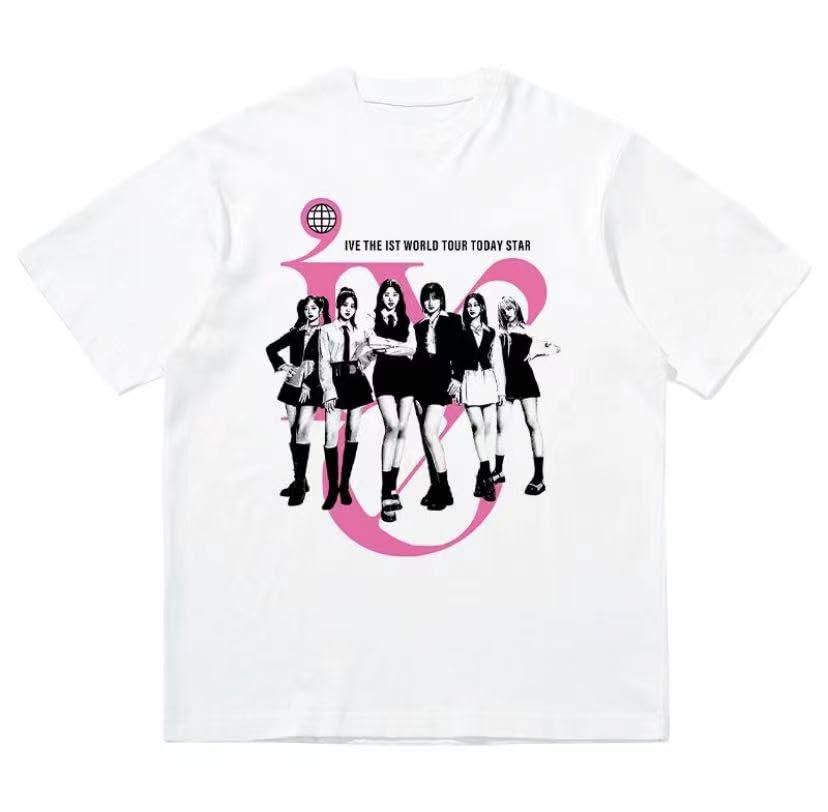 IVE 250907 ペンミ配布 Tシャツ Amazon.co.jp: IVE Tシャツ ティーシャツ 2024トツアー SHOW WHAT I
